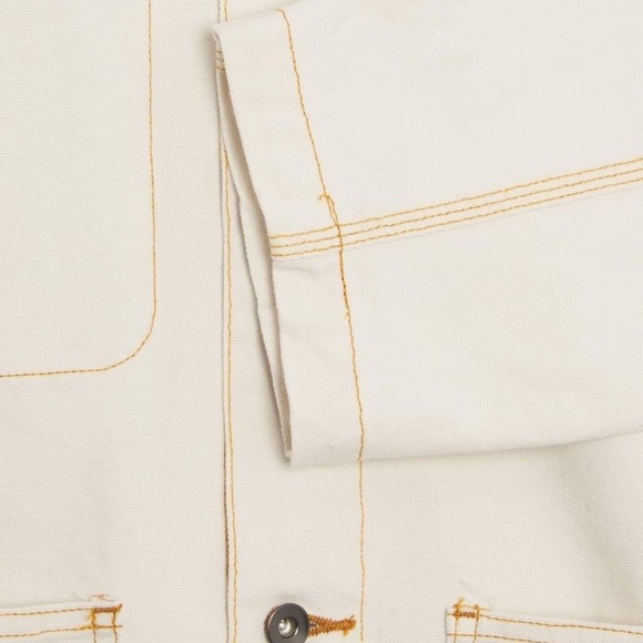 Vintage retro Nike denim jean jacket coat parka - Picture 6 of 12